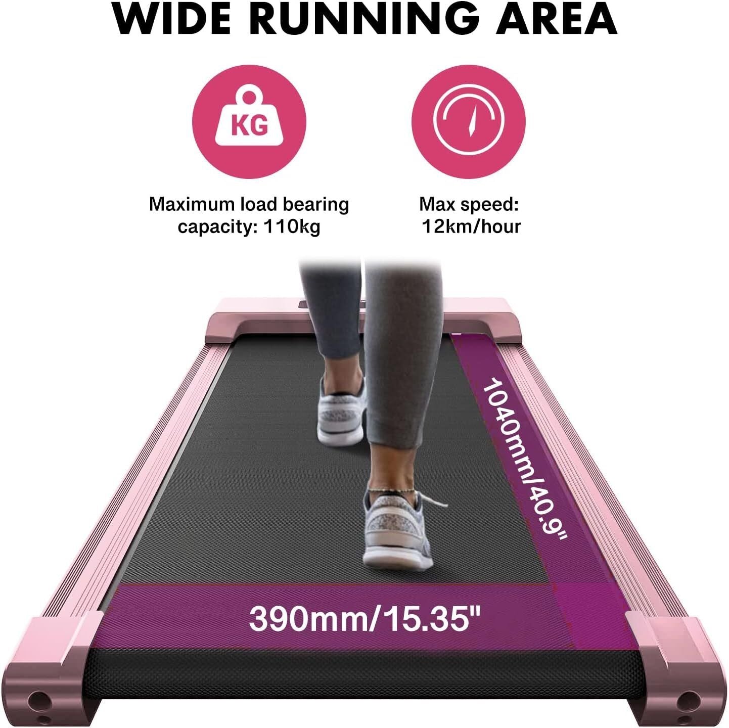 A1 Electric Walking Pad Treadmill Home Exercise Machine Indoor Fitness Equipment